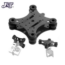 JMT FPV 탄소 섬유 팬텀 1 2 짐벌 마운트 쿼드콥터 진동 방지 플레이트 및 고무 공 Gopro Hero 3 PTZ 용