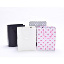 [가람팩] 펄 쇼핑백 다양한 사이즈 및 색상 50장/100장, 펄 T4호 금색 100장