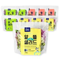 1am 삼시세끼 알뜰 샐러드 3종 혼합구성, 10팩(옐로우4.레드3.그린3)