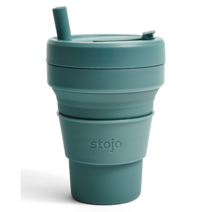 스토조 실리콘 빨대 텀블러 473ml, 스토조 유칼립투스