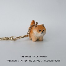 원목캣타워 고양이 귀여운 모던한 설치편한 사이잘 스트레칭 나무타워 나무 책상 액세서리 kaigou 오렌지, 04 Chaigou key chain