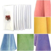 [ 손수건 10인용 기본 세트 ] 천연염색 체험용 키트 / 만들기 재료 / 아사면 50x50cm, 3.꼭두서니(코랄핑크)