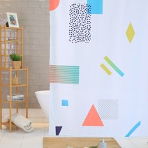 쿠웅샵 욕실샤워커튼 52가지, 샤워커튼18, 1개