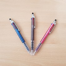 국산 코리아 5링 니들 3색 터치펜 부드럽게 잘써지는 볼펜 (당일발송)