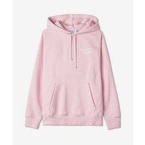 [브랜드정품] 메종키츠네 공용 핸드라이팅 루즈 후드 - 핑크 / IU00330KM0020P601 HANDWRITING LOOSE HOODIE