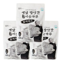 일일곡식 옛날 방앗간 블랙푸드 미숫가루 600g (국산100%) x 3개 (미니약과1개증정)