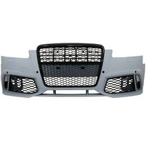 아우디 A6 C6 4F RS6 C7 2004-2011 용 업그레이드 자동 전면 범퍼 그릴 바디 키트, [01] front bumper