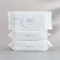 [생활공작소] 베이킹소다 물티슈 70매 x 6입