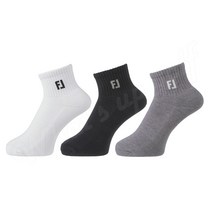 풋조이 남성 중목 골프 양말 프로드라이 라운딩 단체 선물 답례 FJSK112, ONE SIZE, FJSK112 남성 중목양말 블랙