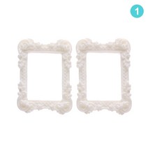 작은 사이즈 납골당 봉안당 액자 2pcs 112 미니 수지 사진 프레임, 1