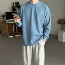 베이밍 니트지 긴팔티