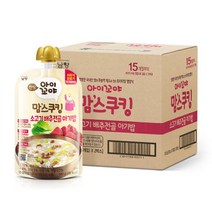 맘스쿠킹 유아 이유식(소고기배추전골/15개월) 10개, 맘스쿠킹 유아 이유식(소고기배