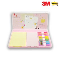 낱개가능-3M 포스트잇 W-325 디스펜서, 분홍