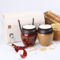 전통 선물 세트 장류 고추장 된장 1kg+1kg