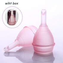 생리컵 생리컵추천 위생생리컵 배수 밸브가있는 용 실리콘 생리 컵 생리 수집기 슈퍼 소프트 여성 위생 기간 컵 안티 사이드 누출, 푸른, m