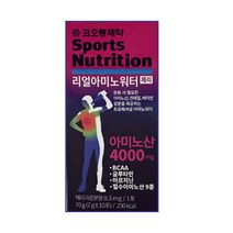 코오롱제약 리얼아미노워터 10포 체리맛