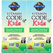 가든오브라이프 어린이비타민 코드 츄어블 베어, 60개입, 2개