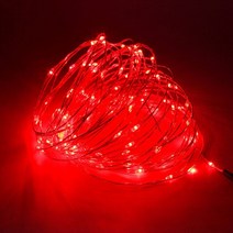 크리스마스조명 1-30M LED 문자열 빛 갈 랜드 거리 요정 조명 마당 정원 홈 트리 웨딩 장식에 대 한 크리스마스 야외 장식, [06] red, [03] CR2032, [03] 10m 100leds