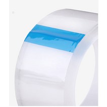 화장실문턱 문지방 욕실 문틀 싱크 자체 접착 홈 주방 방수 투명 테이프 나노 곰팡이 풀, 20mm, 투명한, 5m