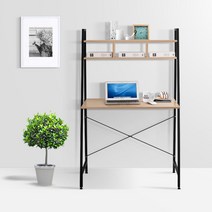 원목공부 게이밍pc 인테리어 1인h형 선반책상 84 고등중학생 선반형 조립식원룸 공부방 다용도추천 서재간이 철재컴퓨터 거실테이블 책꽂이 1인용 철제 학생