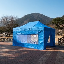 프리폼 프리미엄천막3x4.5 방수 대형 함마톤 알루미늄 접이식 캐노피천막, 1개, P창모풀 3x4.5 그린