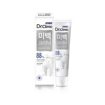 2080 닥터크리닉 미백크리닉 치약, 80g, 4개