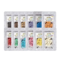 (꼬메빔보) 비누클레이 50g 1팩 향기버블솝플레이 50g, 빨강