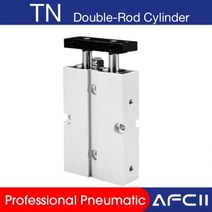 에어 공압 실린더Airtac 유형 TN 10 40 듀얼로드 더블 액션 TN10x200 TN16x30 TN20x80 공압 실린더 더블, 01 Stroke 5mm_04 Bore 25