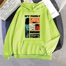 스파이패밀리 아냐포저 티셔츠 후드티 anya foger hoodie anya and bond sweatshirt 일본 애니메이션 옷 그래픽 풀오버 yor and loid hoody
