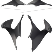 스즈키 하야부사 gsx1300r gsx 1300r 1997-2007 도색되지 않은 오토바이 램 공기 덕트 커버 페어링 카울, 없음