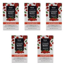 본네 링곤베리 퓨레 글루타치온 글루타티온 핀란드산 비건인증 효모추출물D 식물성 에스크로겐 seco 우르솔산 아커먼시아 산화 환원 이너뷰티 안토시안 페놀릭 중장년 여성 멜라트리약통, 5개(10주)