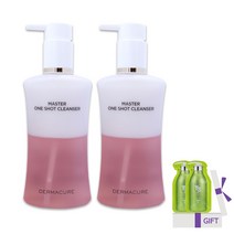 더마큐어 원샷 클렌저 200ml x 2개+샴푸샘플2p