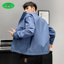 SHENGBO가을 차이나 재킷 남성 캐주얼 상의 봄 가을 트렌드 패션 카고 코트 남복S003817