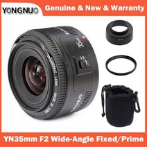 용누오 YN35mm F2 렌즈 1:2 AF/MF 광각 고정/프라임 자동 초점 캐논 EF 마운트 EOS 니콘 카메라 510060, CHINA_For Nikon