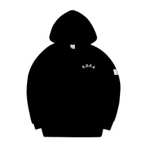 국산 코튼 ROKA 로카 후드티 검정 (6color) - 남여공용 커플 로카티