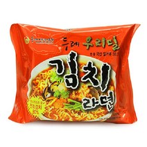 두레생협 우리밀김치라면 4개, 상품선택
