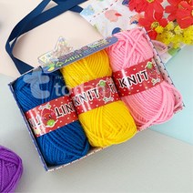 연습용 코바늘 수세미뜨기 세트 취미놀이 DIY키트 집콕취미 손뜨개DIY