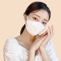 오가닉 새부리형 덴탈 마스크 100매 여름 비말차단, 01. 화이트