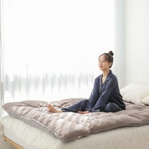 쉬운세탁 토퍼 웜매트 자가발열 원룸 진드기 차단, 킹, 자가발열토퍼