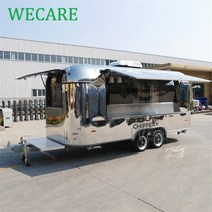 카라반 트레일러WECARE Carro De Comida Movil 맞춤형 에어스트림 캐러밴 패스트 푸드 트럭 구매 피자 커, 한개옵션0