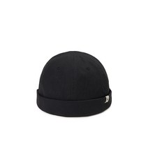 [국내매장판]스노우피크모자 코튼 와치캡 Black 블랙 S23SUFWC33BK