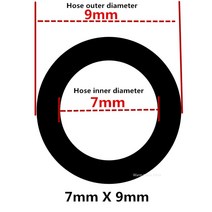 세탁기호스 PVC 식품 등급 투명 호스 내한 음용 플렉시블 튜브 어항 플라스틱 호스 워터 펌프 워터 디스펜서 3-25mm, 05 7mm X 9mm, 02 5 meter