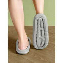무지외반증 슬리퍼 근막염 신발 평발 지압 무중력 여성, 260 265, 흰색-[두꺼운 단면 4.0 ]