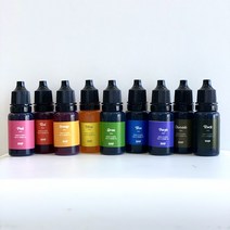 SOOP 10g 입욕제색소 화장품색소 수용성색소 mp비누색소 배쓰밤컬러 버블바색소 향수색소, 스포이드옵션