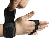 헬스 손목보호대 스트랩 그립 아대 손바닥 체조 훈련 역도 남녀공용 손 보호 장갑 바디 쌍 스포츠 1 피트니스 빌딩, 02=B-Black_M
