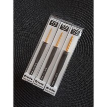 [낱개판매]일본 튤립 에티모 코바늘 3호/5호/7호, 1개