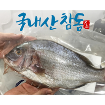 명절선물) 국내산 반건조생선 여수 돌섬 참돔 1.2Kg, 1개