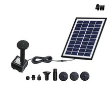 물레방아 오줌싸개동상 작은 연못 만들기 분수대 설치 풀 풍경 떠 있는 분수 장식 폭포, 4w