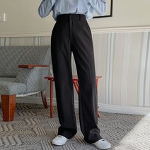 코코블랑 바운드 투버튼 와이드 슬랙스(길이선택)