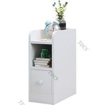 좁은 침대 서랍장 얇은 협탁 미니 틈새 테이블 침실 20cm 25cm 30cm, AC
